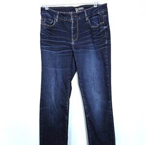 NWOT R1893 Dark Wash Straight Leg Jeans Size 10